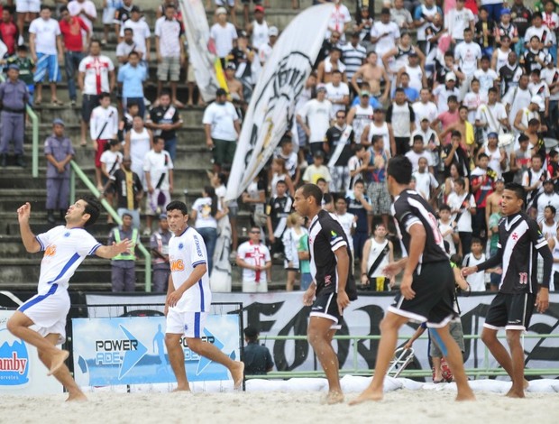 Vasco x Cruzeiro Copa Brasil de futebol de areia (Foto: Antonio Lima)