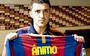 Após doar camisas do Barça, Villa lembra ligação com minas (Reprodução / elmundodeportivo.es)