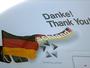 FOTOS: seleção alemã recebe mensagem de agradecimento 