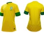 FOTOS: as novas camisas da Seleção Brasileira