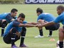 Cinco jogadores não treinam 
na reapresentação do Cruzeiro