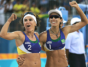 Adriana Behar e Shelda, Olimpíadas de Atenas