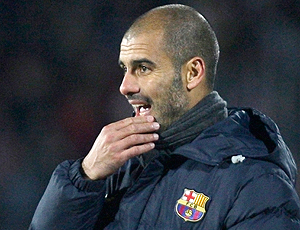 Pep Guardiola, treinador do Barcelona (Foto: agência Reuters)