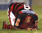 Flamengo vive pesadelo diante do Universidad (Fernando 
Maia/Globo)