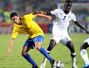 Paulo Henrique Ganso no jogo da seleção brasileira sub-20 contra Gana
