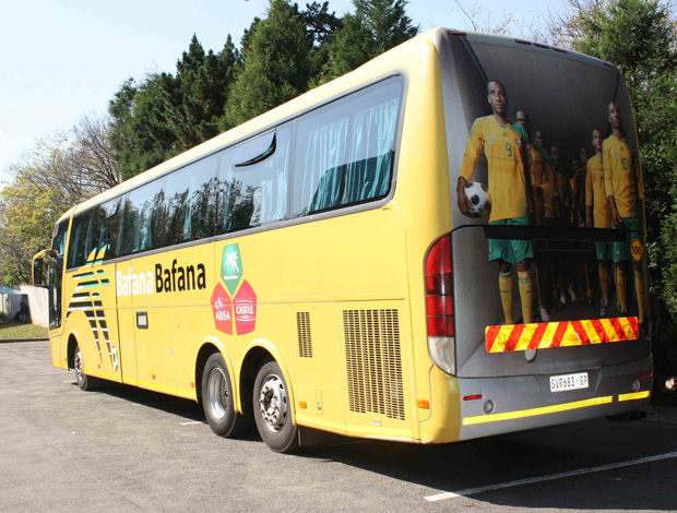 ônibus Seleção da África Bafana Bafana