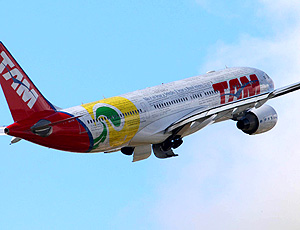 Avião da seleção brasileira