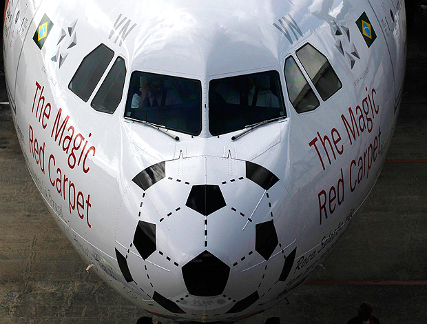 Avião da seleção brasileira