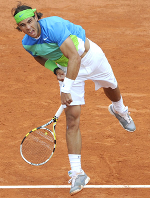 Rafael Nadal em Rolang Garros