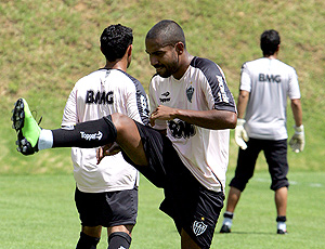 Coelho no treino do Atlético-MG