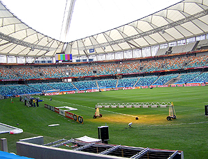 Moses Mabhida Stadium, em Durban