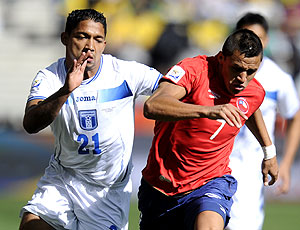 Alexis Sanchez jogo Chile contra Honduras