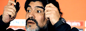 Maradona afirma: 'Julio Cesar não precisava nem ter tomado banho' (Reuters)