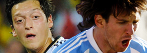 No duelo cerebral, Messi só perde para Özil quando o quesito é o gol (Arte Esporte)