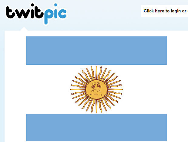 Argentina Twitter Maradona pelado