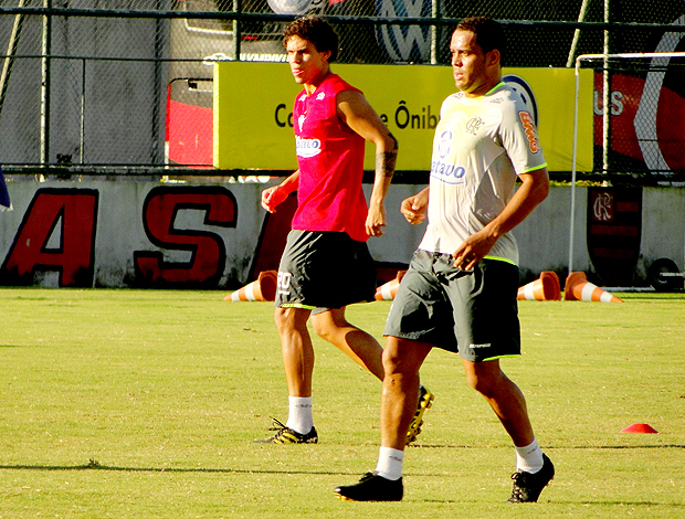 Val Baiano treino Flamengo
