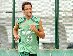 Belleti, treinando no Fluminense