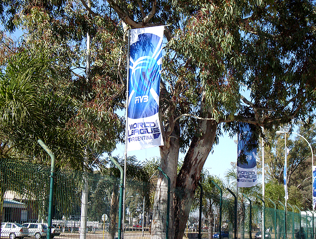 Bandeira Liga Mundial volei Córdoba Argentina