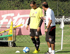 Ricardo Oliveira treino São Paulo 