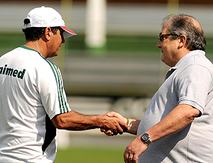 Muricy Ramalho e Horcades, treino Fluminense