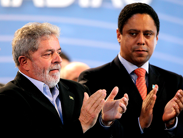 Lula e Orlando Silva no Beira-Rio (Foto: AE)