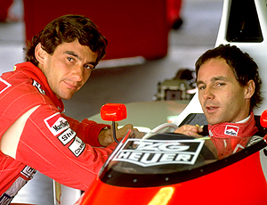 Senna e Berger McLaren Imola 1990
