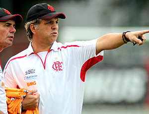 Rogério Lourenço, técnico treino Flamengo