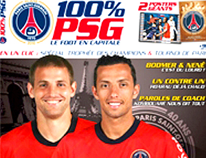 Nenê é capa da revista do Paris Saint-Germain 02