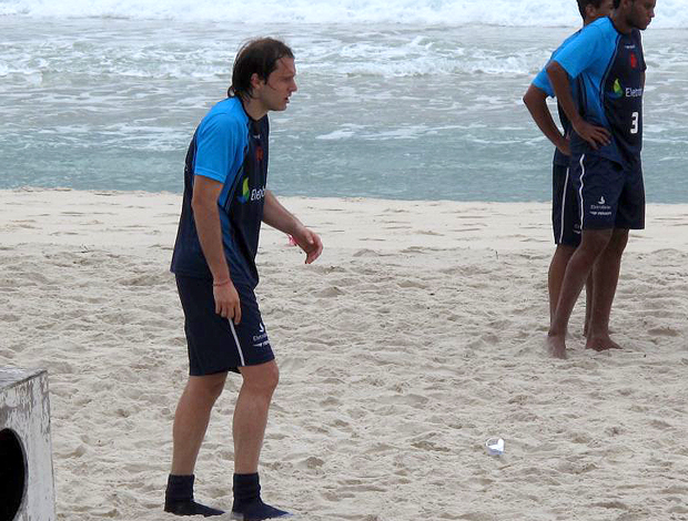 Jadson Viera, treino Vasco da Gama praia
