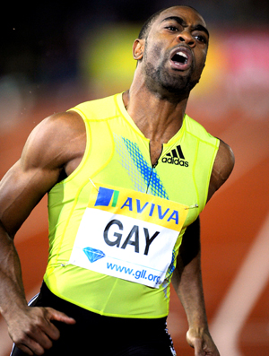 Tyson Gay, Atletismo (Foto: AFP)