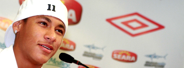Neymar adia sonho inglês e fica no Peixe (Ag. Estado)