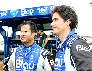 piloto Allam Khodair e Marcos Gomes, da Stock Car