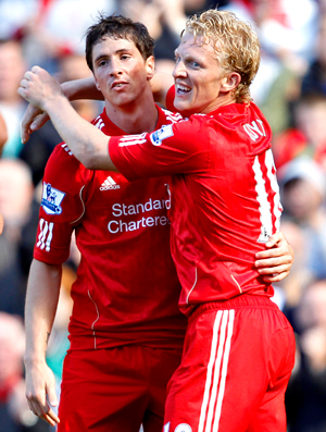 Fernando Torres e Kuyt, Liverpool