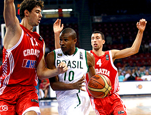 basquete mundial leandrinho brasil croácia