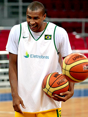 basquete mundial leandrinho brasil treino
