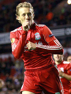 Lucas gol Liverpool (Foto: Reuters)
