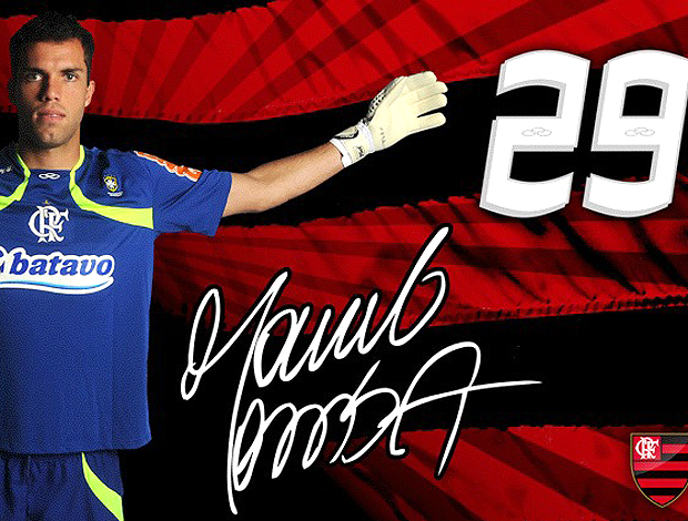 Crad Flamengo Marcelo Lomba