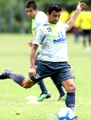 Maldonado no treino do Flamengo