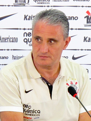Corinthians apresenta o novo técnico Tite