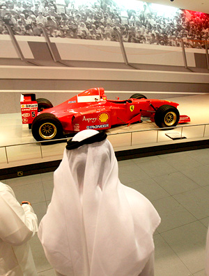 Parque temático da Ferrari em Abu Dhabi