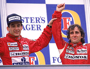 Senna e Prost GP de Adelaide 1998