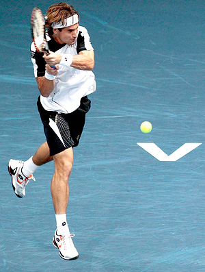 David Ferrer tênis Valência semifinais (Foto: EFE)