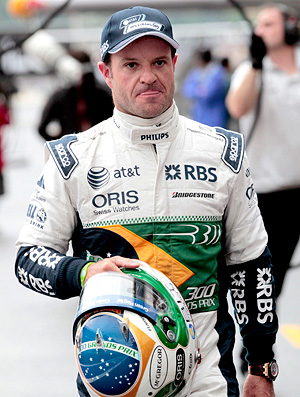 Rubens Barrichello no treino classificatório do GP do Brasil de f-1