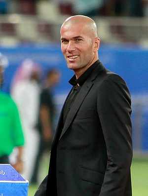 Zidane na partida entre Brasil e Argentina (Foto: AFP)