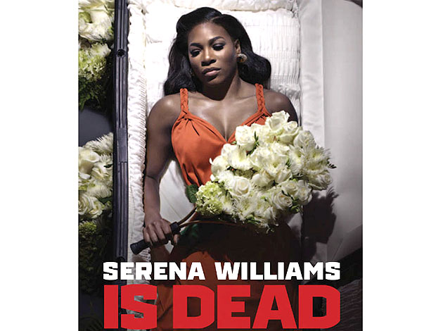 campanha Serena Williams morta