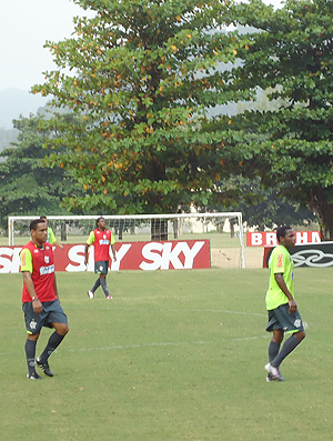Val Baiano Willians treino Flamengo