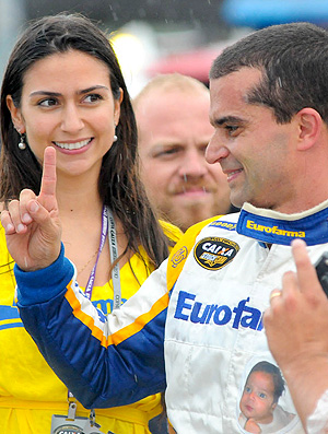 Stock Car: Max Wilson e esposa na etapa de Curitiba