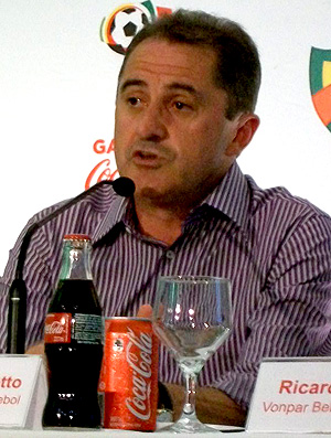 presidente da Federação Gaúcha de Futebol, Francisco Novelletto