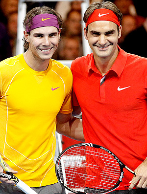 Roger Federer Rafael Nadal Zurique tênis