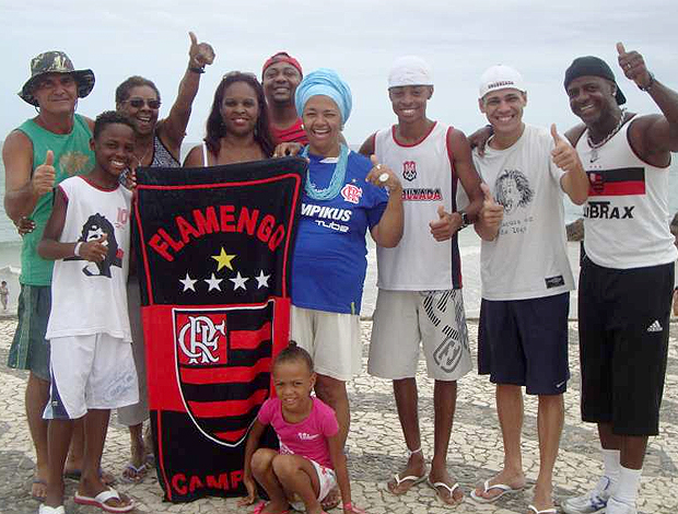 Família Felipe Flamengo praia